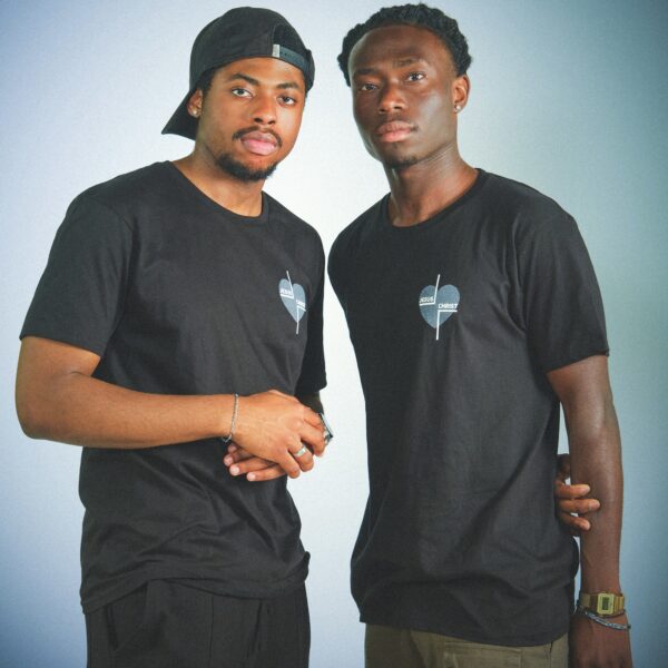 Jesusclothing T-shirt noir Nouvelle créature  -  2 Corinthiens 5:17